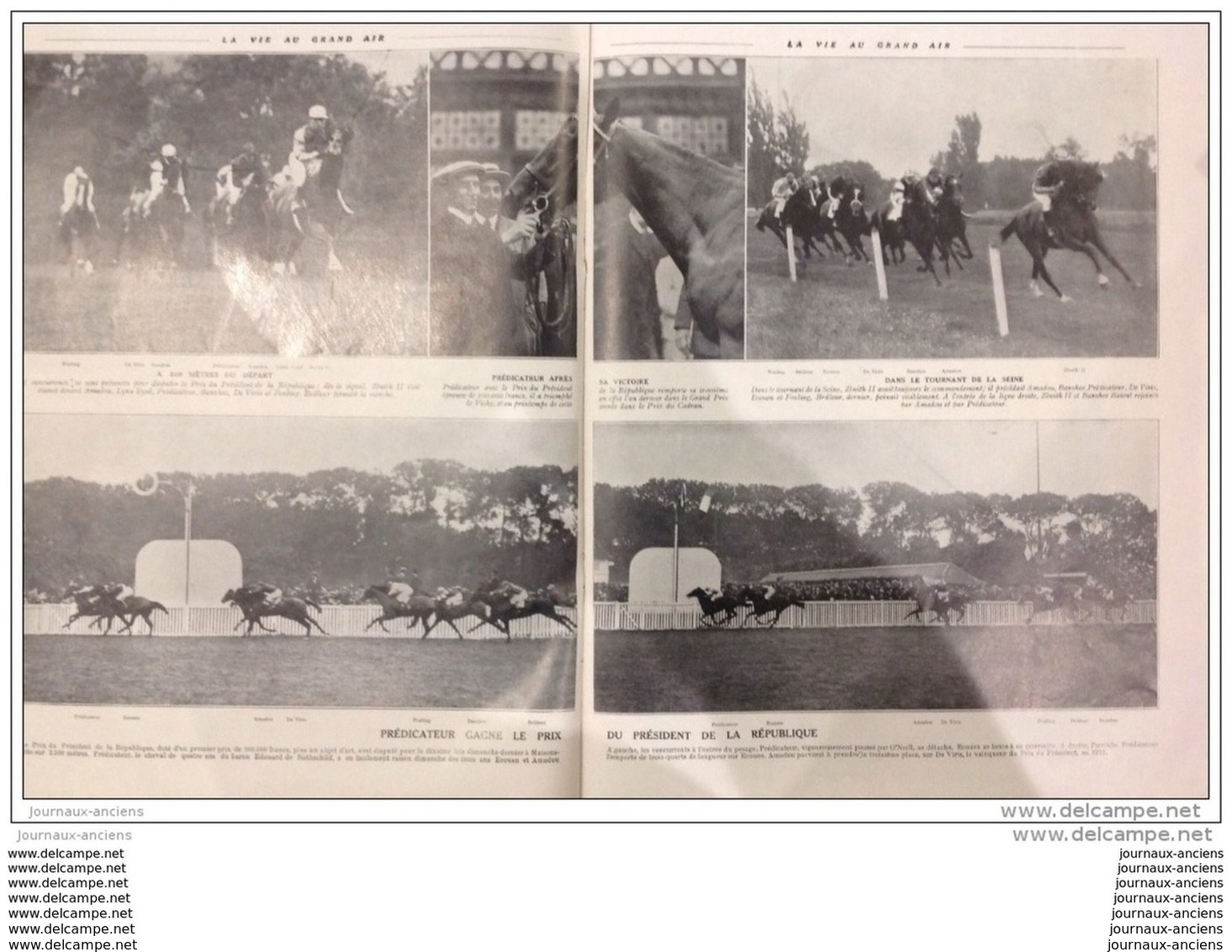 1913 LE TOUR DE FRANCE - AVIATEUR BRINDEJONC DES MOULINAIS - GOLF MATCH FRANCE AMÉRIQUE - LA VIE AU GRAND AIR