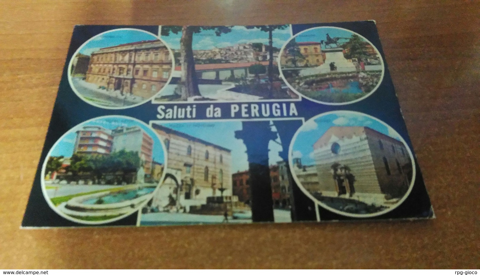 Cartolina: Saluti Da Perugia Viaggiata (a46) - Non Classificati