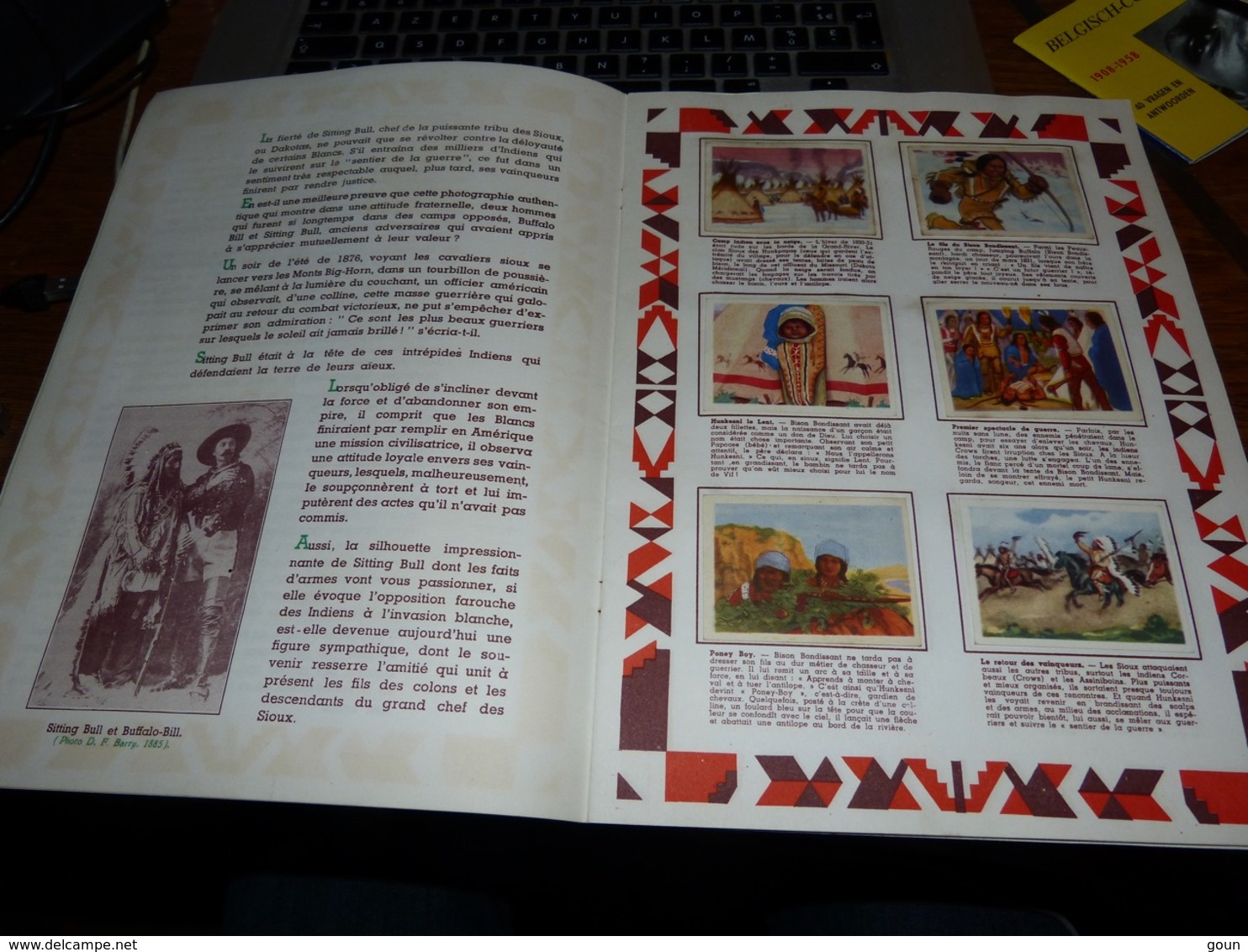 Album Martougin Bel état ,   Pas D'écriture (manque 6 Vignettes) Sitting Bull - Advertising
