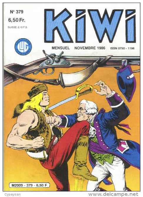 KIWI N° 379 BE LUG 11-1986 - Kiwi