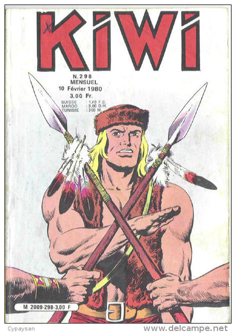 KIWI N° 298 BE LUG 02-1980 - Kiwi