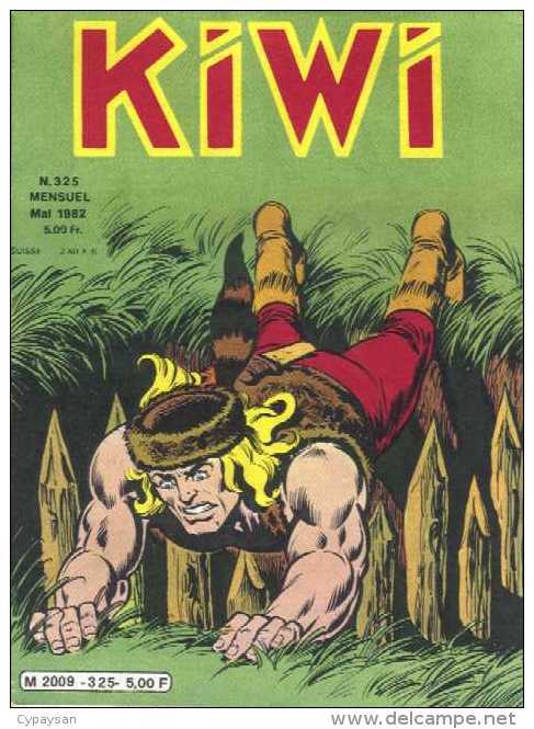 KIWI N° 325 BE LUG 05-1982 - Kiwi