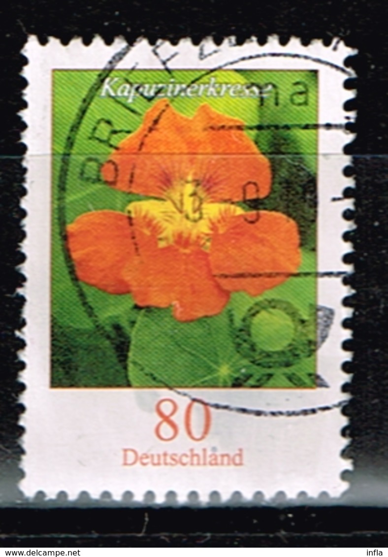 Bund 2019,Michel# 3469 O Blumen: Kapuzinerkresse - Gebraucht