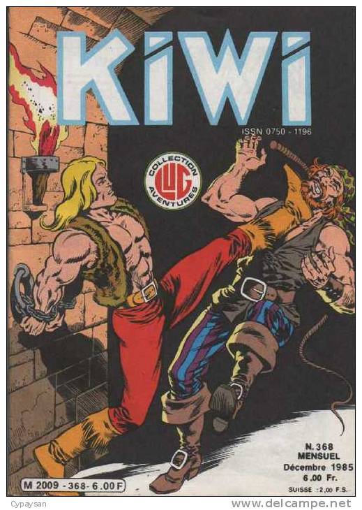 KIWI N° 368 BE LUG 12-1985 - Kiwi