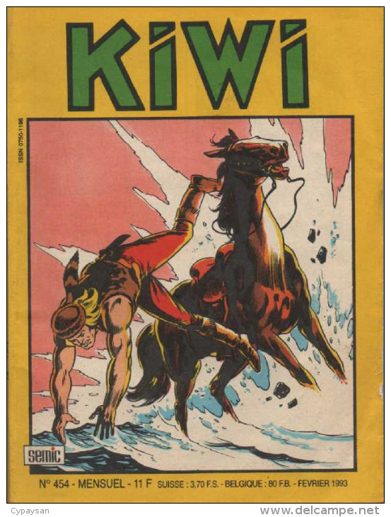 KIWI N° 454 BE SEMIC 02-1993 - Kiwi