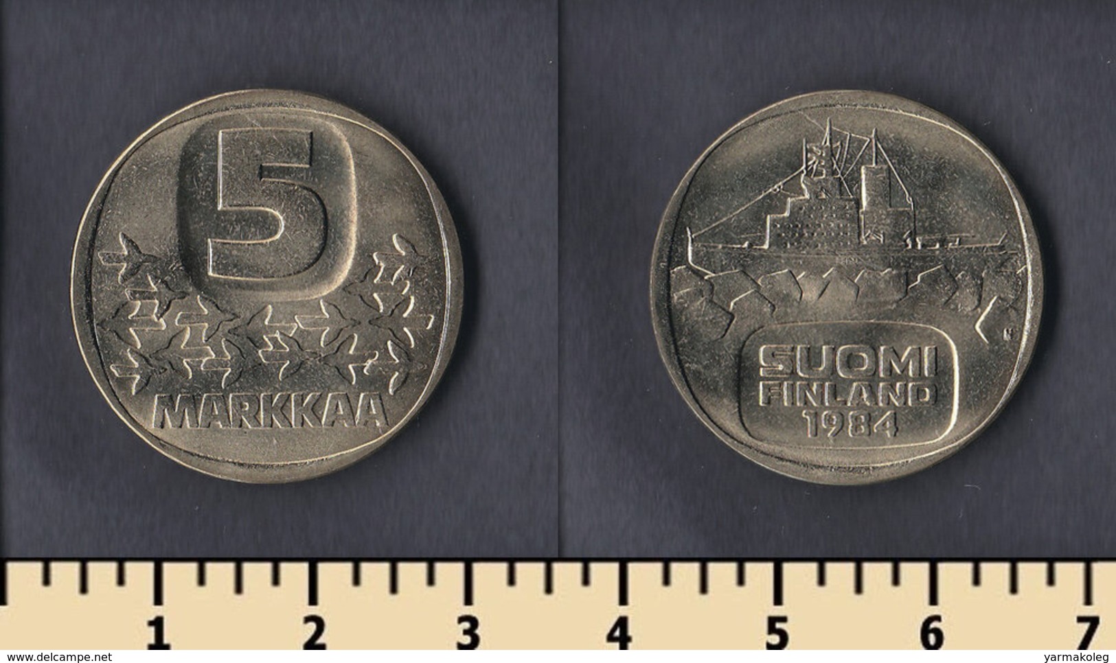 Finland 5 Markkaa 1984 - Finnland