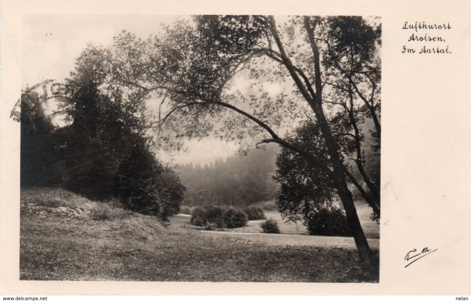 LUFTKURORT AROLSEN IM ARTAL-REAL PHOTO-1942 - Bad Arolsen