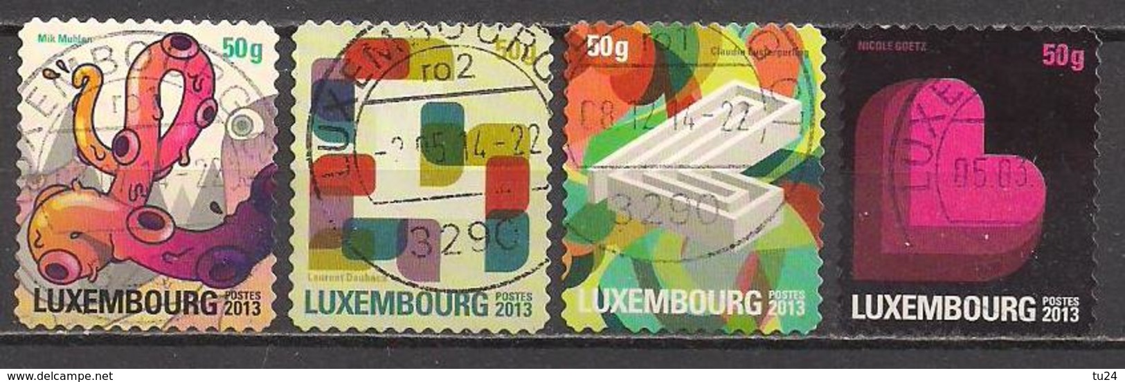 Luxemburg  (2013)  Mi.Nr.  1974 - 1977  Gest. / Used  (6gb11) - Oblitérés