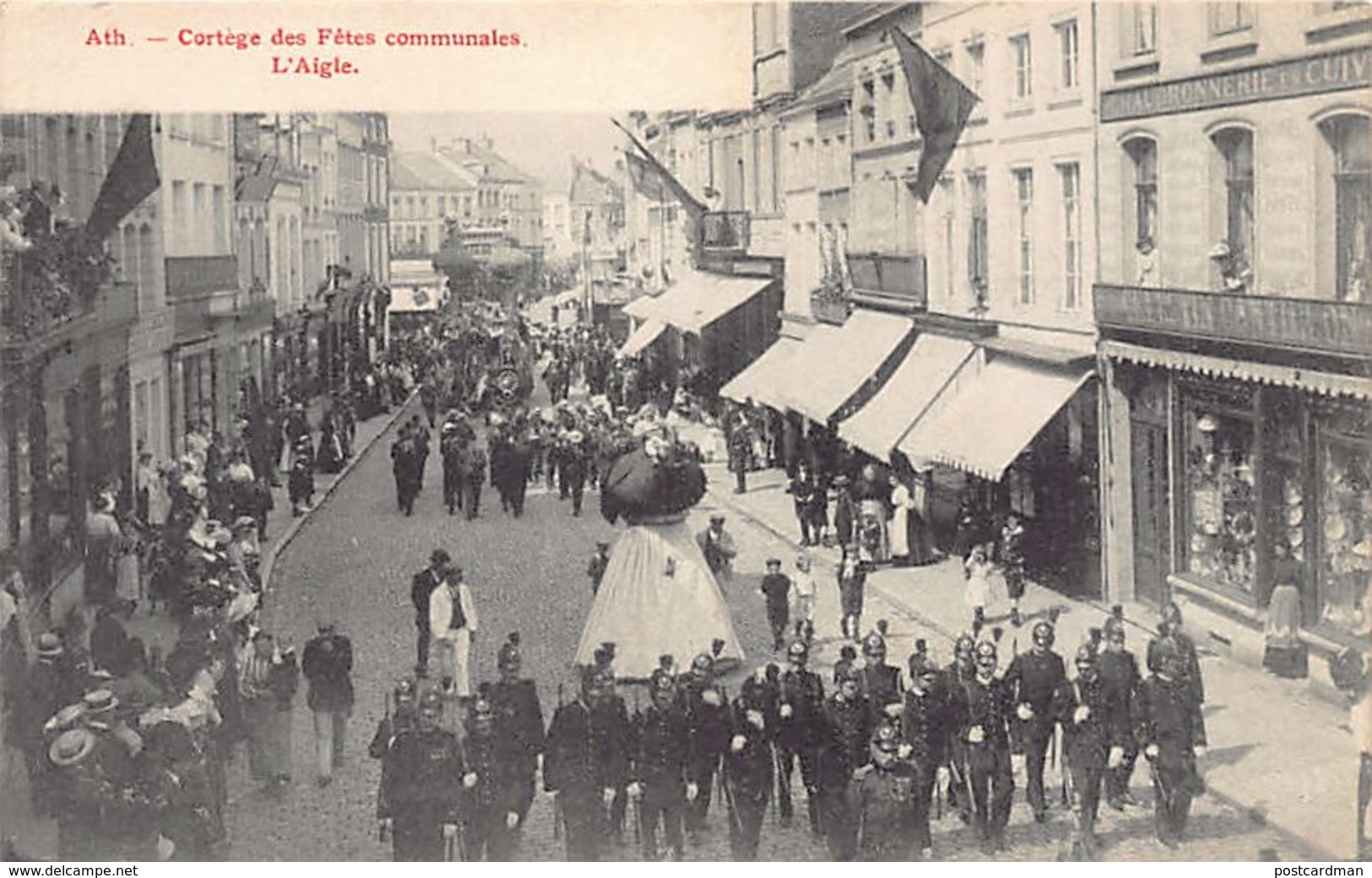 ATH - Cortège Des Fêtes Communales, L'Aigle - Ed. Bertels. - Ath