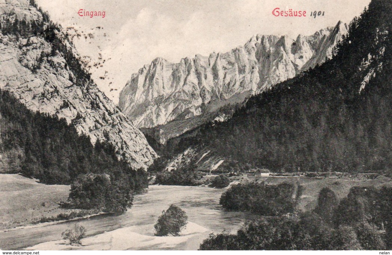 EINGANG-GESAUSE-1901 - Gesäuse