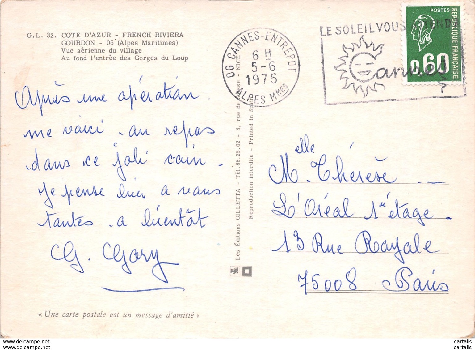 06-GOURDON-N°C-3512-A/0125 - Autres & Non Classés