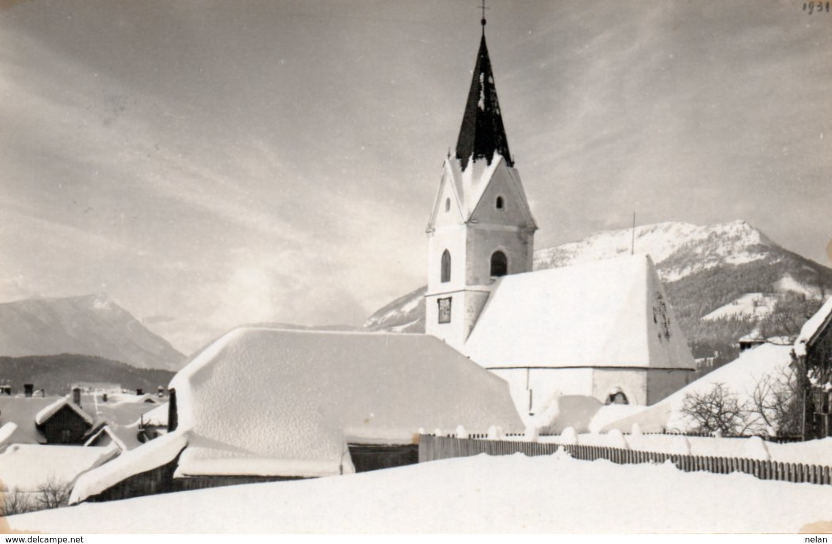 MITTERNDORF MIT KAMPL-REAL PHOTO-1931 - Bad Mitterndorf