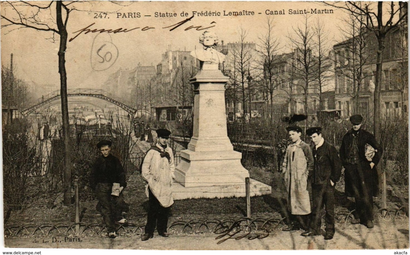 CPA PARIS 10e - Statue De Frededric Lemaitre (254487) - Statues