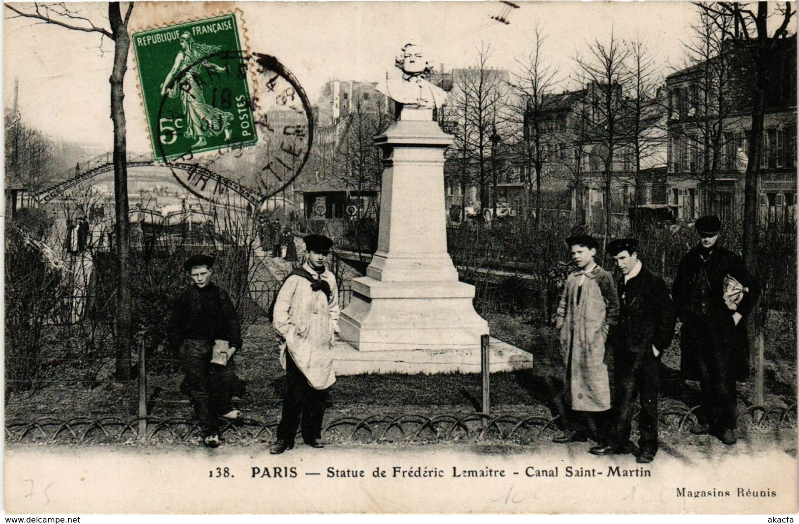 CPA PARIS 10e - Statue De Frededric Lemaitre (254497) - Statues