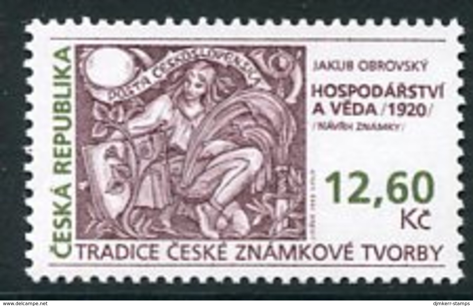 CZECH REPUBLIC 1998 Stamp Day  MNH / **.  Michel 165 - Nuevos