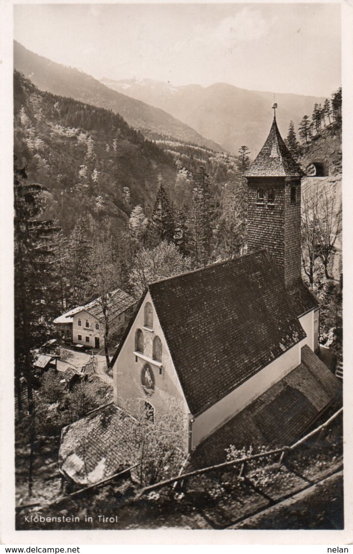 KLOBENSTEIN IN TIROL-REAL PHOTO-1930 - Altri & Non Classificati