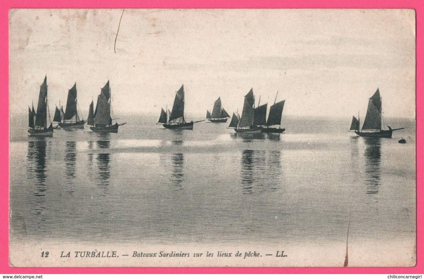 La Turballe - Bateaux Sardiniers Sur Les Lieux De Pêche - Edit. LL - La Turballe