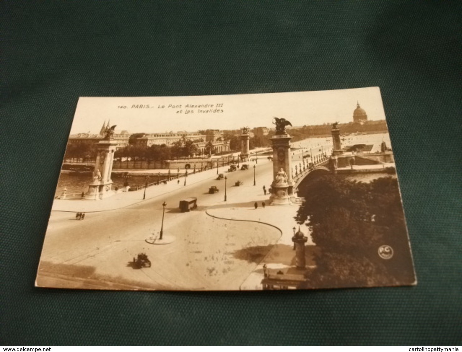 PARIS LE PONTE BRIDGE PONTE ALEXANDRE III ET LES INVALIDES CAMION AUTO CAR  FRANCIA - Bridges