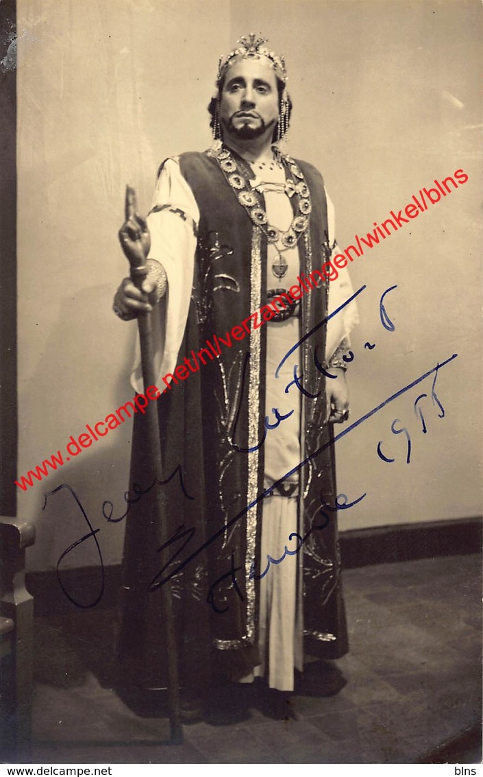 Jean Laffont - Opera Herodiade 1955 Gent - Photo 9x14cm - Gehandtekend/signed - Photos