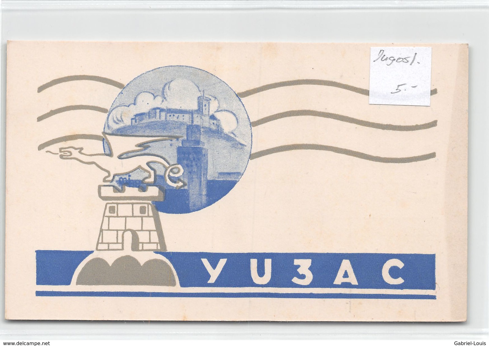 QSL Cards - Yu 3 AC - YU3AC - Yugoslavia - Inko Gerlanc Berta Ljubljana - Sloveija - 1951 - Radio Amatoriale