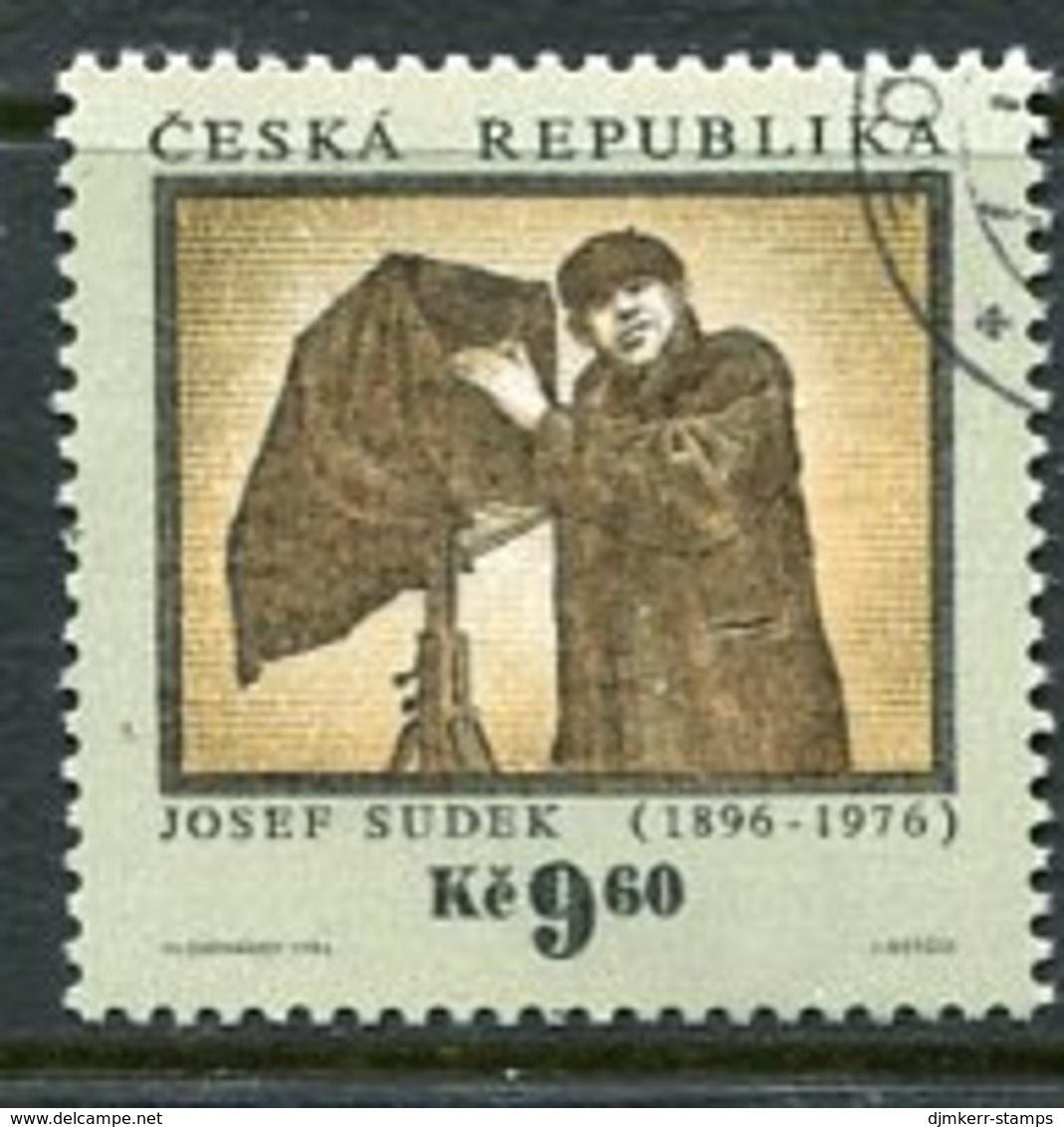 CZECH REPUBLIC 1996 Josef Sudek Centenary Used.  Michel 103 - Usados