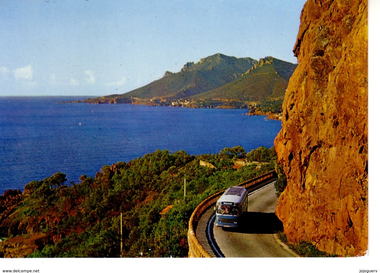 La Corniche D'Or Et Le Cap Roux ( Autobus éditeur: Ajax à Monaco - Autres & Non Classés