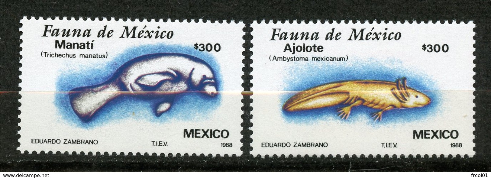 Mexique, Yvert 1223&1224**, Scott 1533&1534**, MNH - Messico