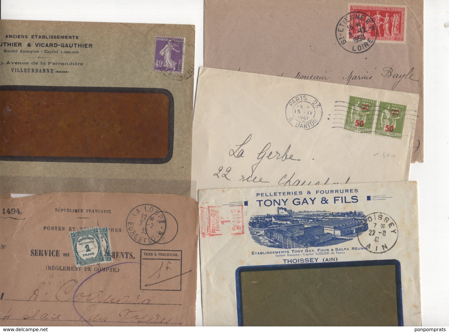 10 Lettres Et Cartes + 1 Cadeau Prix De Départ Sans Réserve 1€ Voir 2 Scan.  Bonnes Enchère     Lot Delc Vente 3, 9 - 1921-1960: Période Moderne