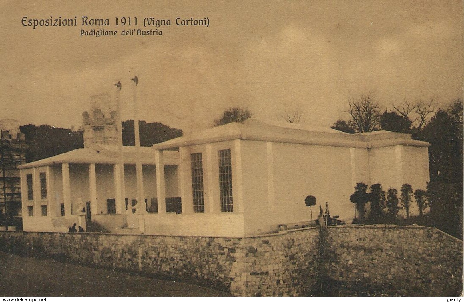 ROMA ESPOSIZIONE REGIONALE ETNOGRAFICA 1911 PADIGLIONE DELL'AUSTRIA - Ausstellungen