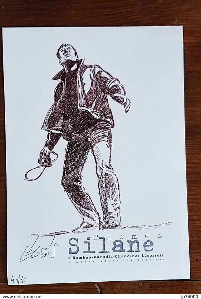 Ex-libris - THOMAS SILANE - LECOSSOIS - Numéroté Et Signé. 2006. ETAT NEUF - Illustrateurs J - L