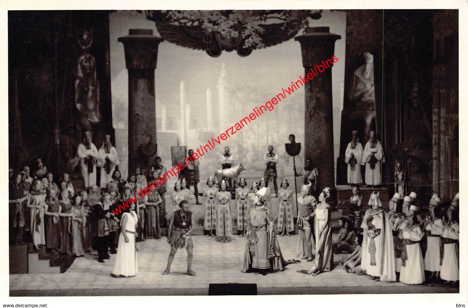 Opera Aida - Gent 1956 - Photo 11x17cm - Photos