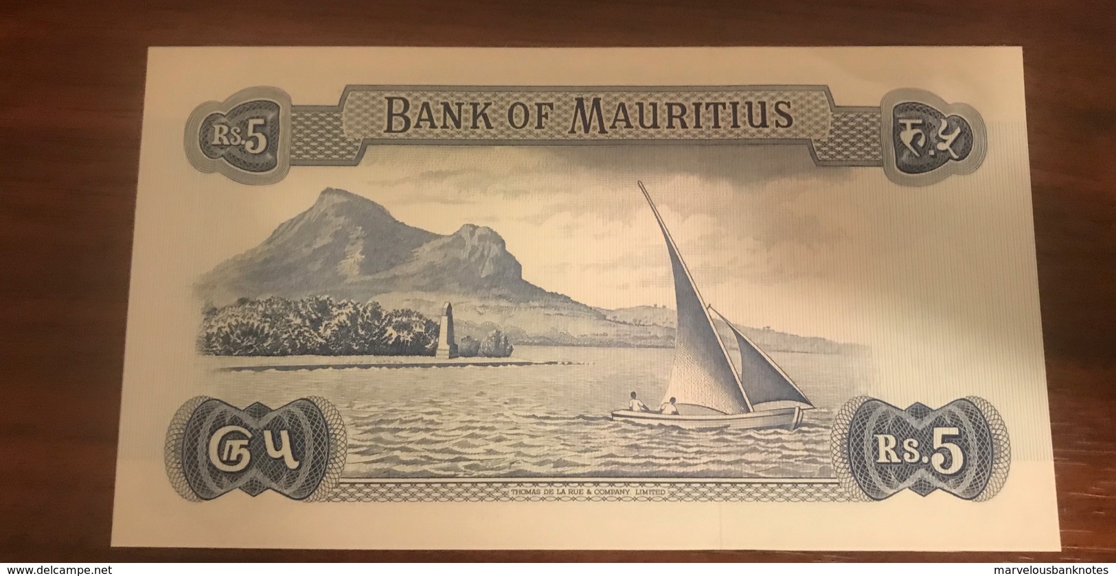 Ile MAURICE/Mauritius BILLET 5RS 1967 UNC (NEUF) QEII P30a - Mauricio