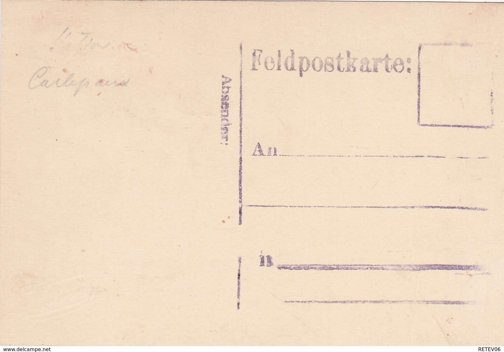 ( 55 ) - Argonnen Argonnes Charlepaux Tram Feldbahn  LOCOMOTIVE Carte Photo Allemande 1° Guerre KLASSE - Other & Unclassified