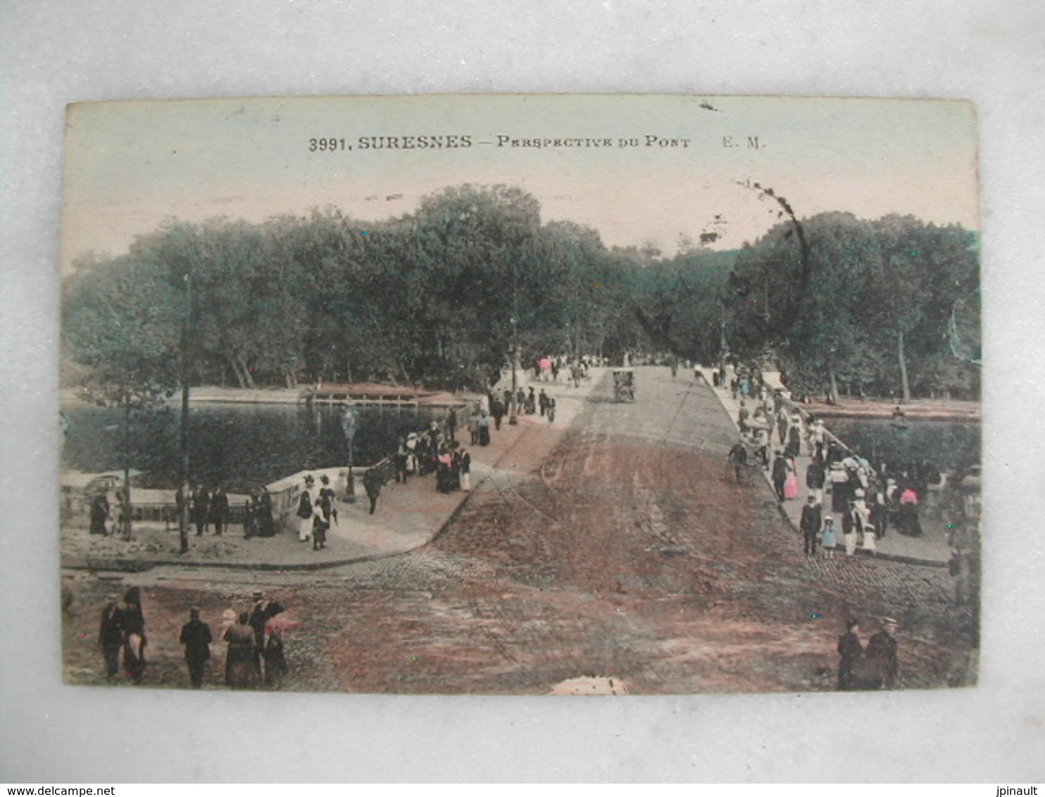 SURESNES - Perspective Du Pont (très Animée) - Suresnes