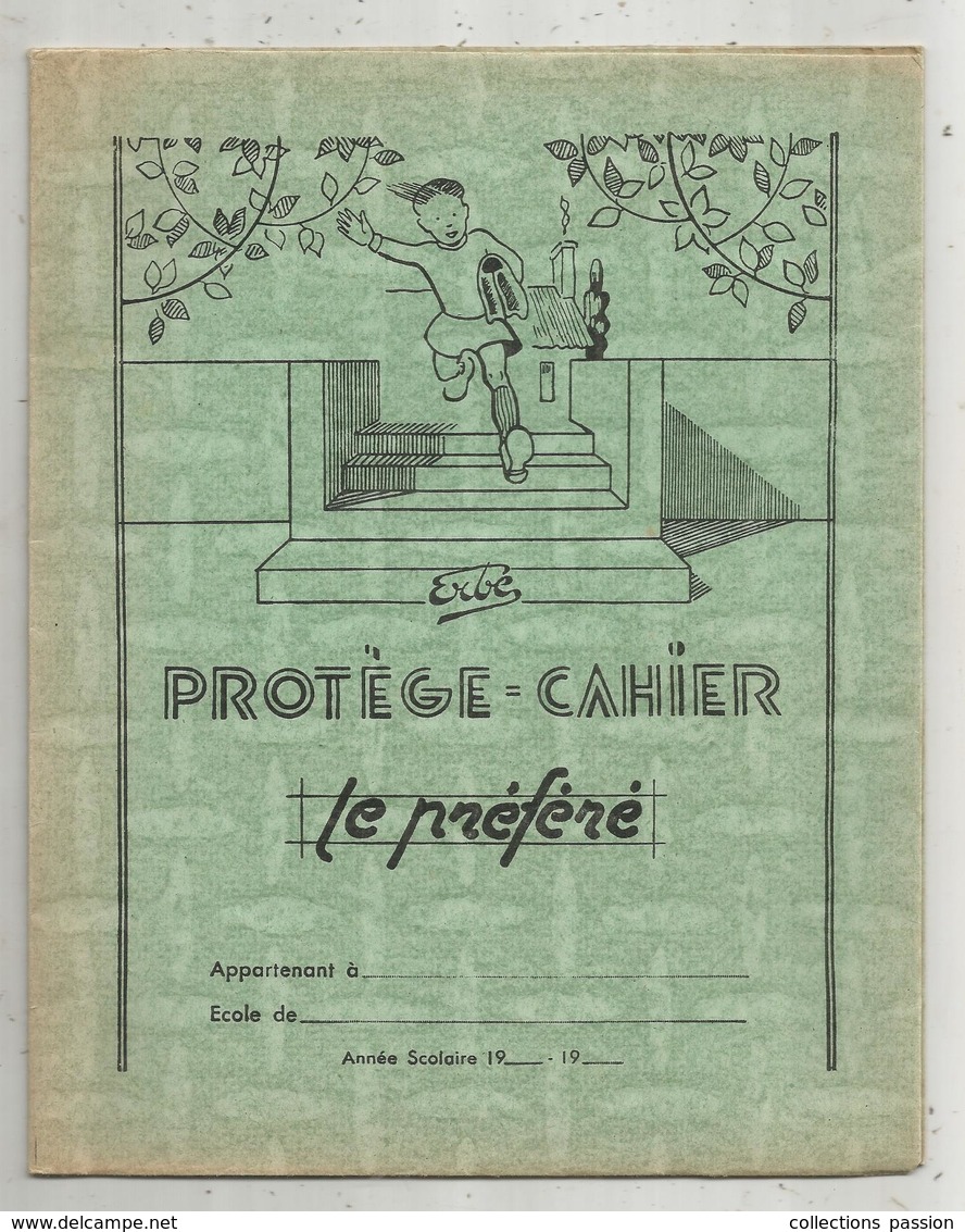 Protége Cahier , Erbé ,LE PREFERE , 4 Scans , Frais Fr 1.95 E - Schutzumschläge