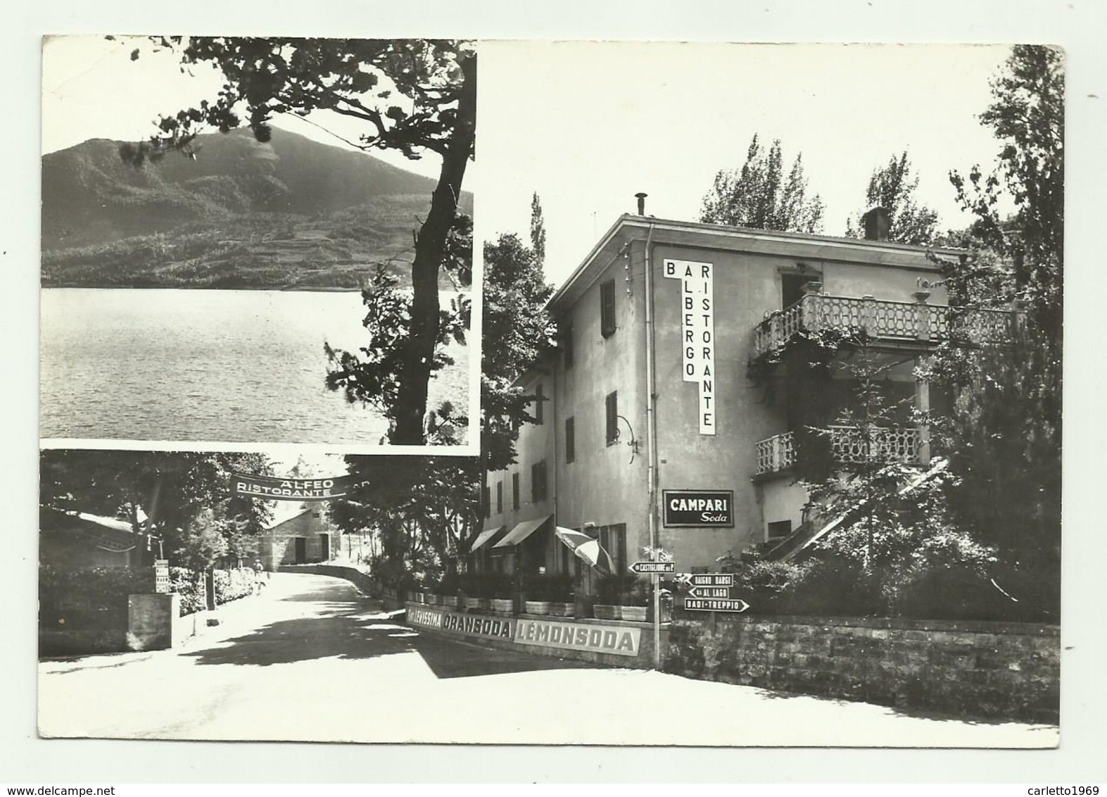 SUVIANA - ALBERGO DEL LAGO - VIAGGIATA FG - Bologna