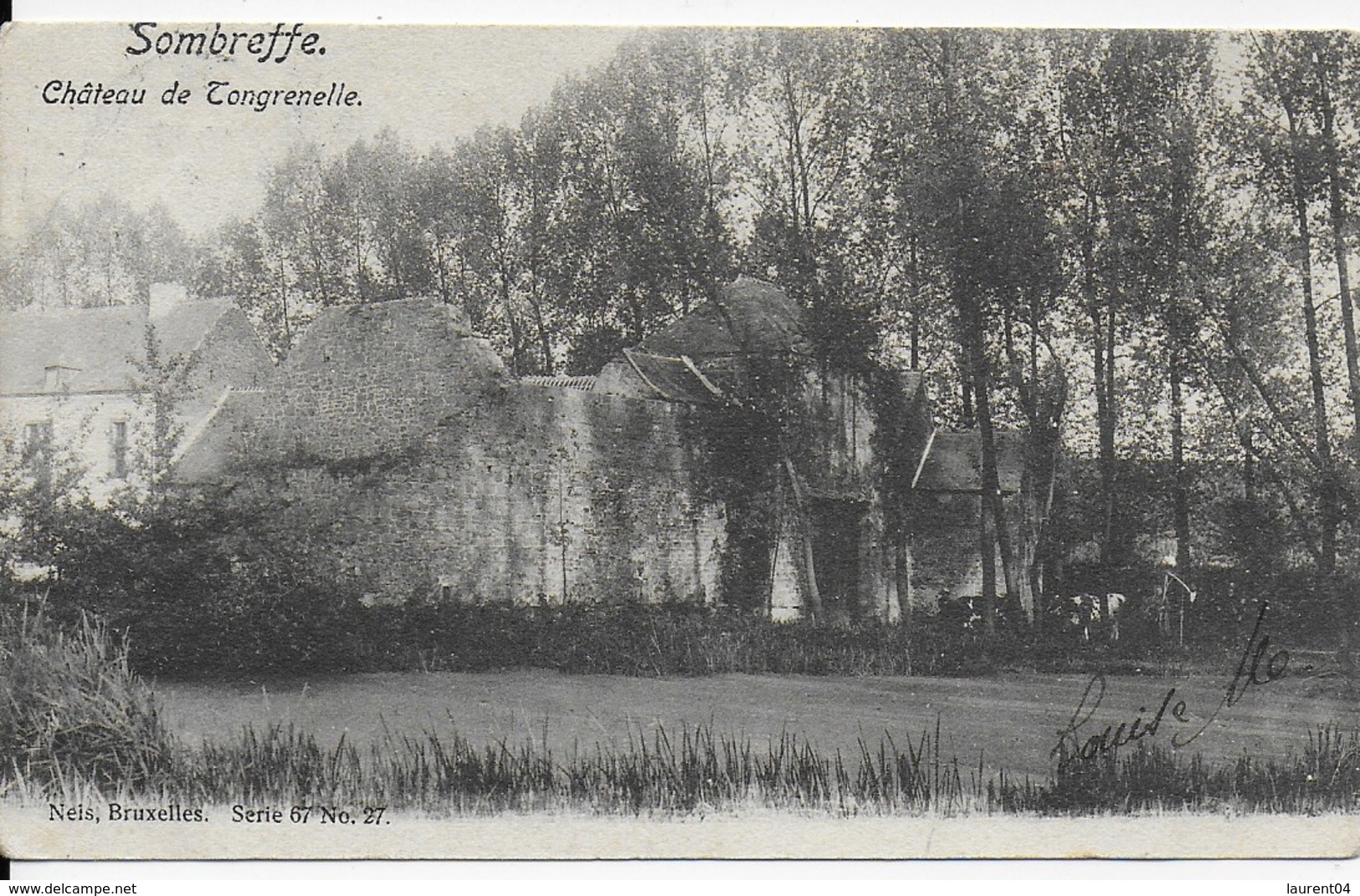 SOMBREFFE. CHATEAU DE TONGRENELLE - Sombreffe