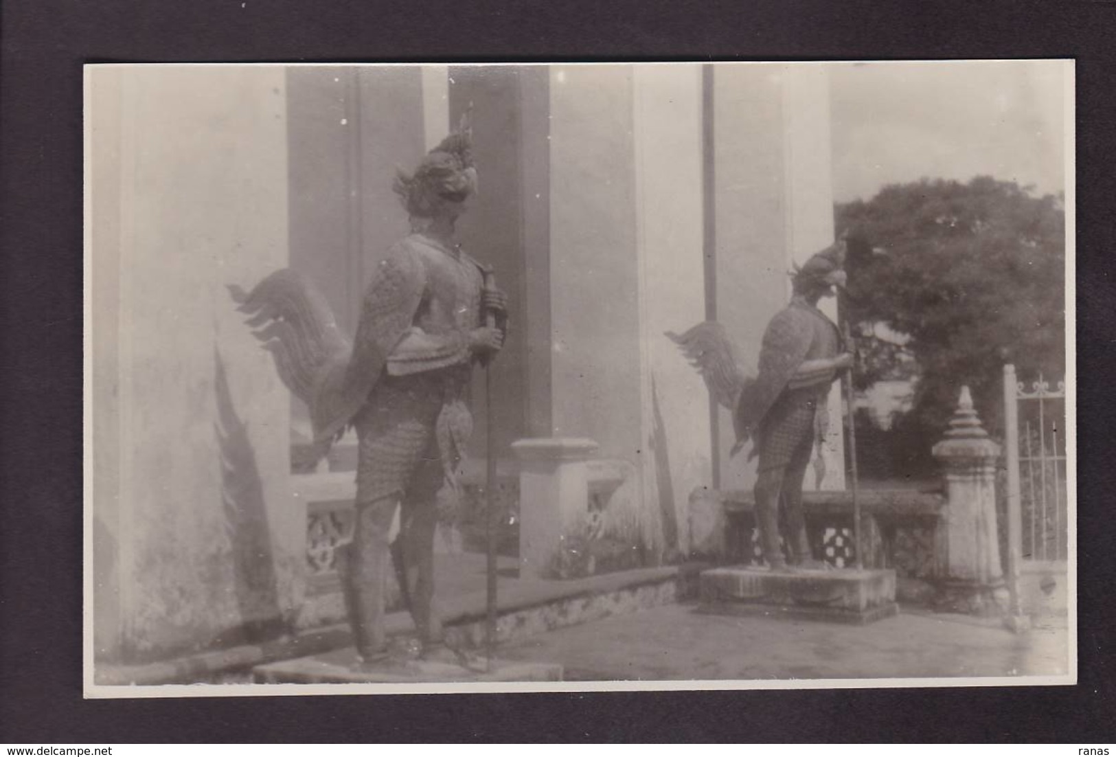 CPA SIAM Thaïlande Asie écrite Carte Photo RPPC - Thailand