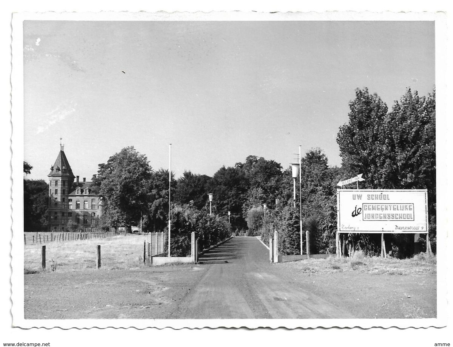 Mariakerke - Gent   *   Ingang Gemeentelijke Jongensschool   (CPM) - Gent