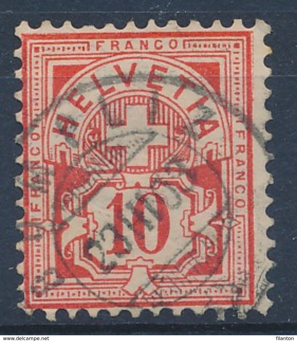 HELVETIA - Mi Nr 54 - Cachet "BUMPLIZ" - (ref. 1662) - Used Stamps