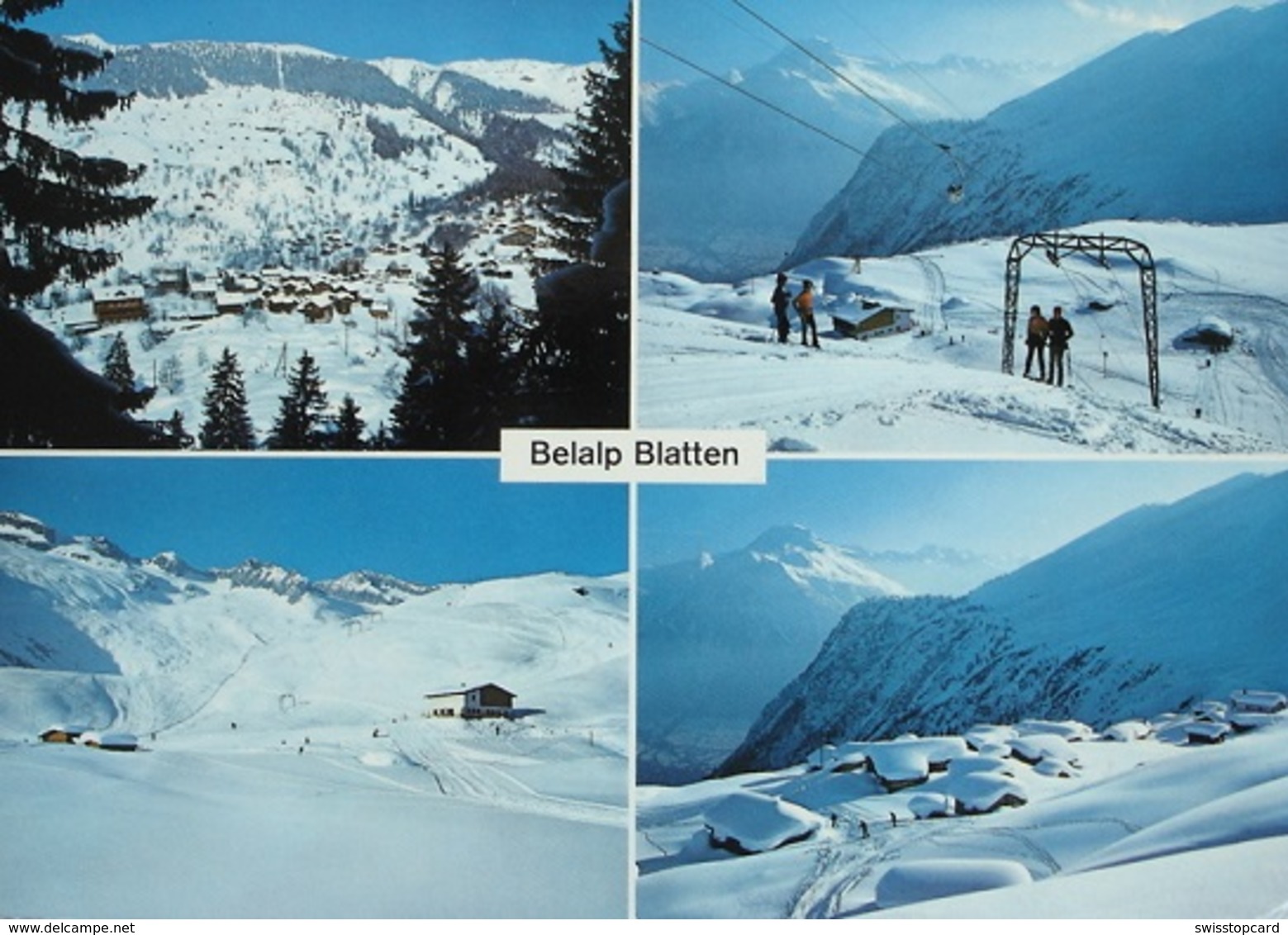 BLATTEN Naters Skilift Belalp - Naters