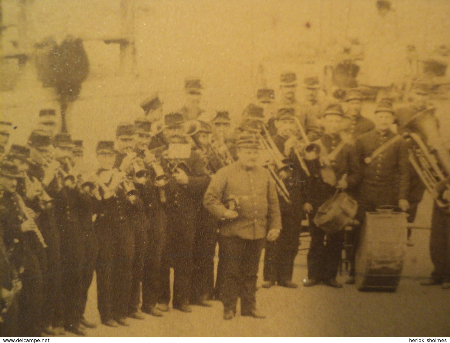 CAILLY. Photographie Ancienne. Souvenir des Manœuvres de 1889 / Militaires Normandie