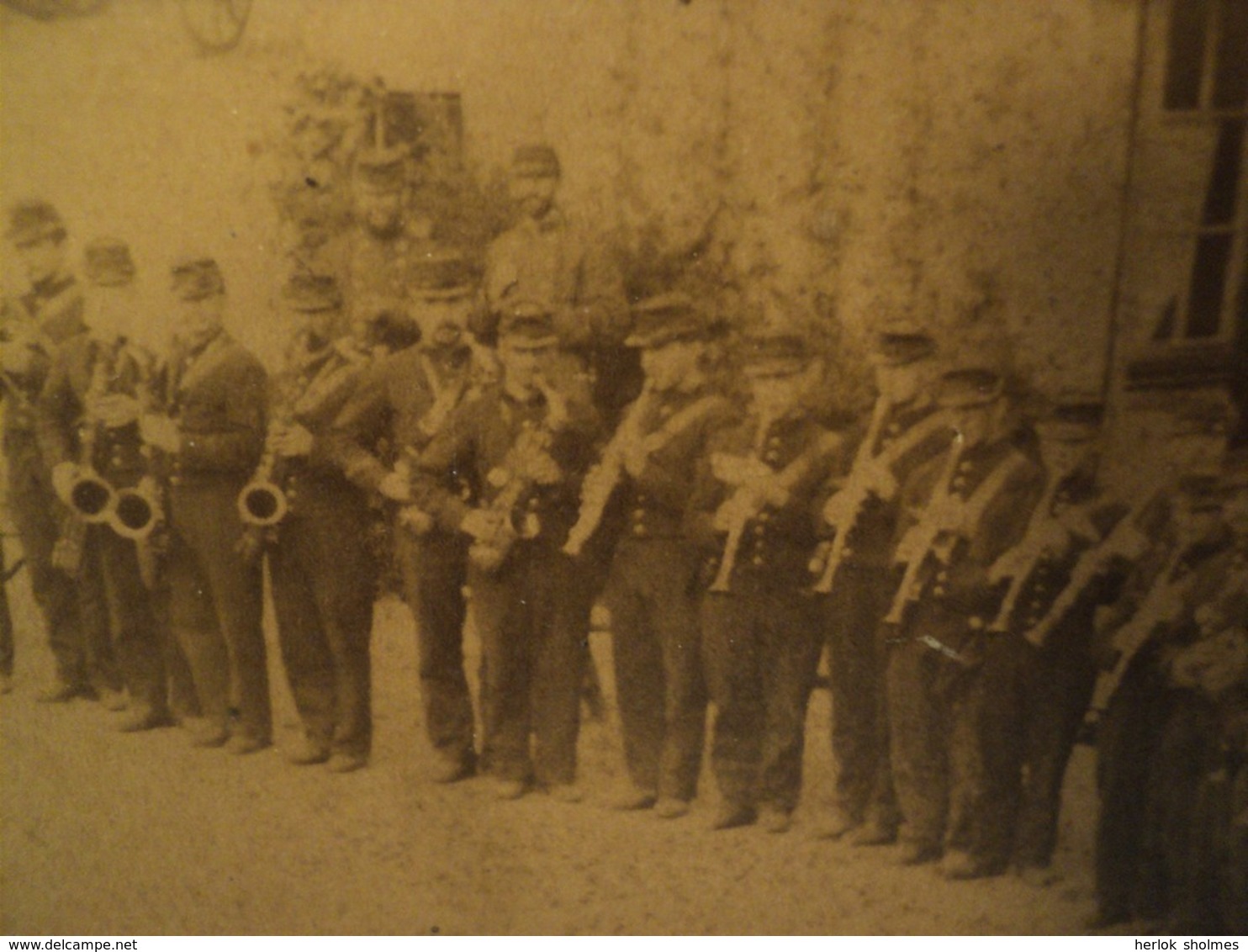 CAILLY. Photographie Ancienne. Souvenir des Manœuvres de 1889 / Militaires Normandie