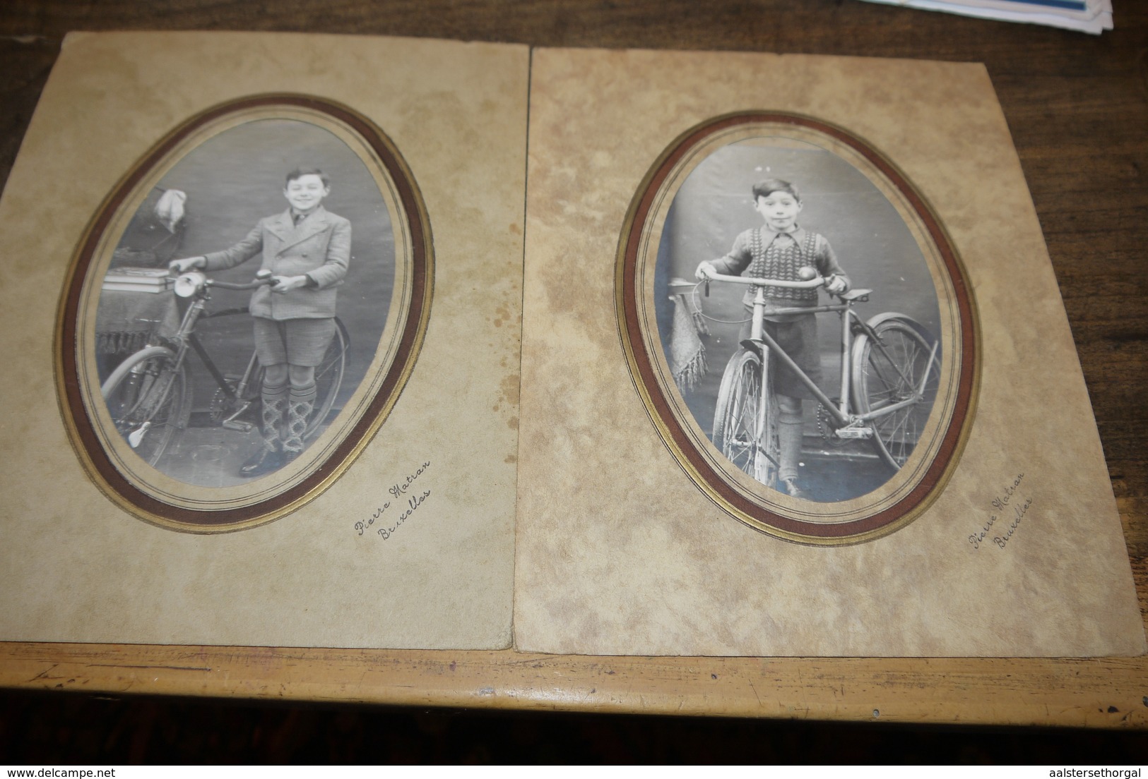 Cyclisme Fiets Bicycle 2 Real Photo Foto Picture 1930' - Anonyme Personen