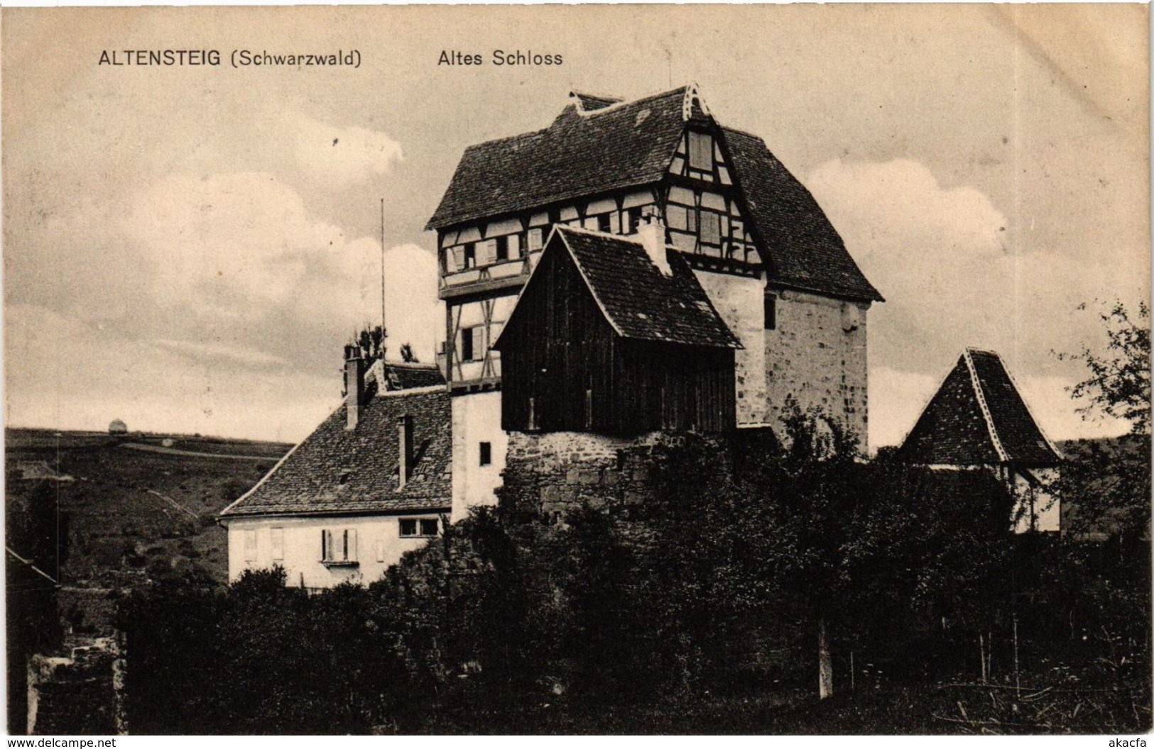 CPA AK Altensteig Altes Schloss GERMANY (934396) - Altensteig