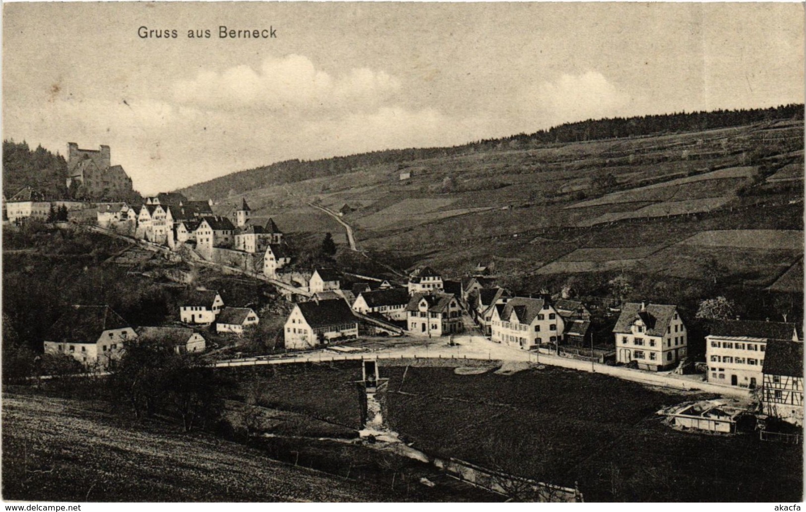 CPA AK Altensteig Gruss Aus Berneck GERMANY (934402) - Altensteig