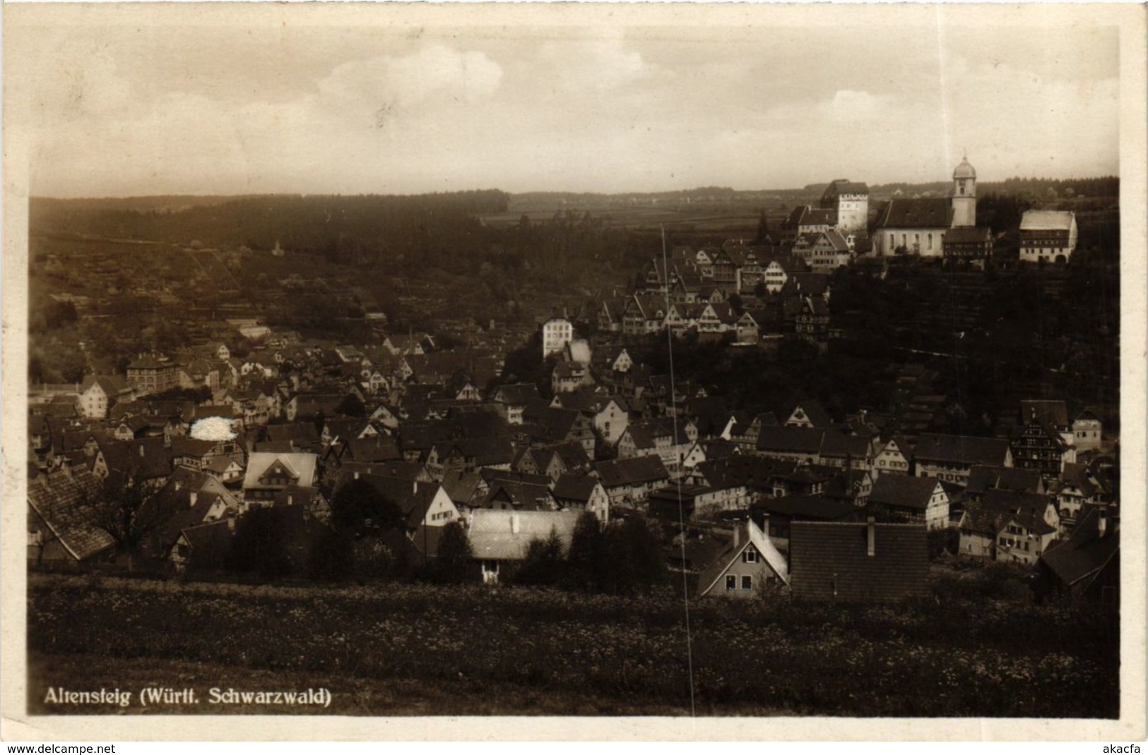 CPA AK Altensteig Wurtl.Schwarzwald GERMANY (934418) - Altensteig