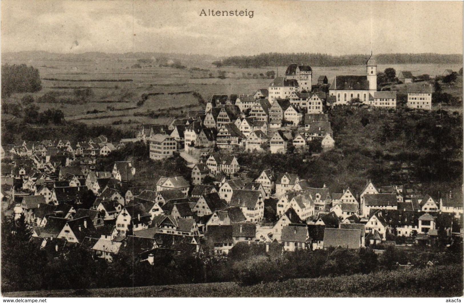 CPA AK Altensteig Total GERMANY (934423) - Altensteig