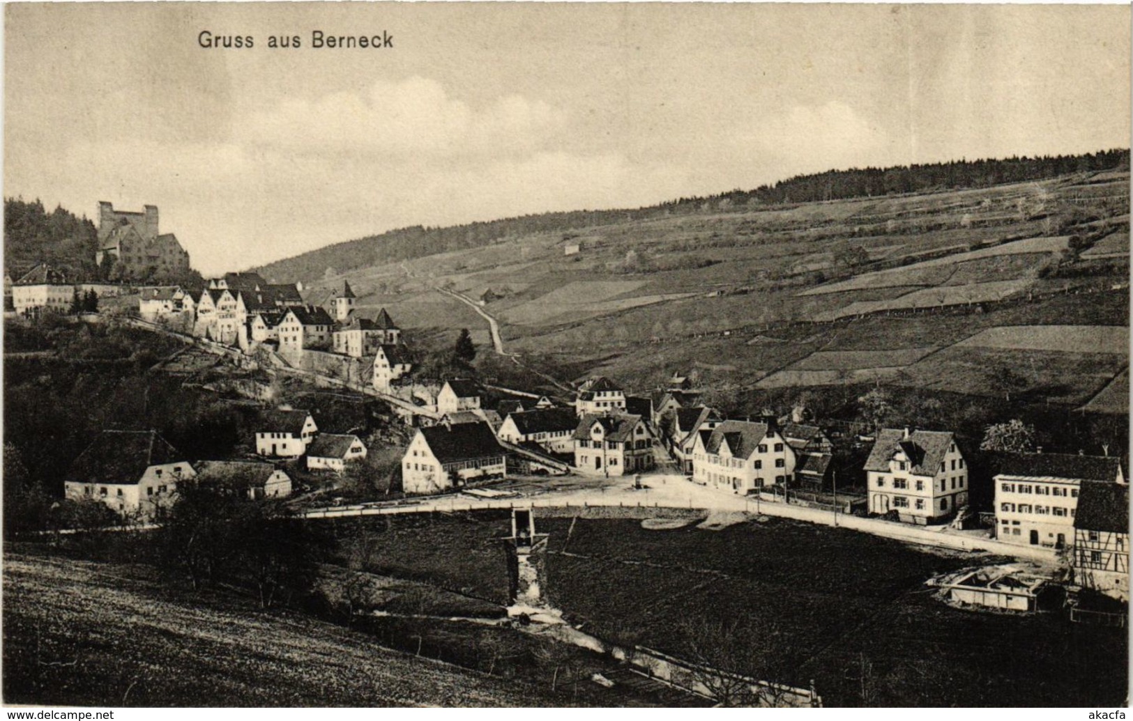 CPA AK Altensteig Gruss Aus Berneck GERMANY (934425) - Altensteig