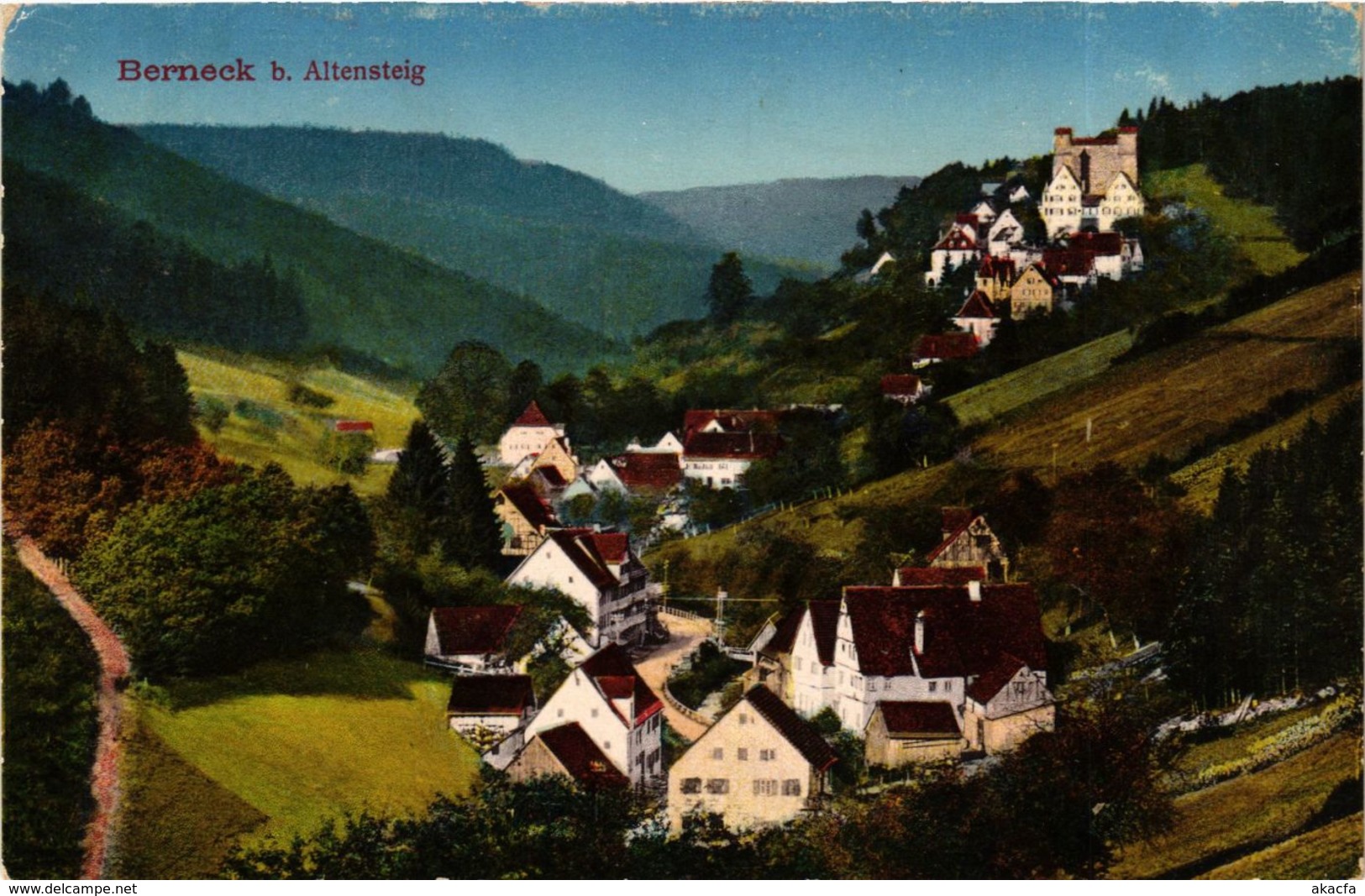 CPA AK Altensteig Berneck GERMANY (934427) - Altensteig